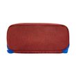 SQUARE ZIP POUCH M tango red