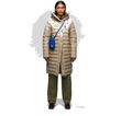 Expedition Pack Down Parka W Black Oak