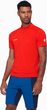 Ducan FL Half Zip T-Shirt Men mammut red