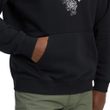 M ENGINEERED DIAMOND PO HOODY Black