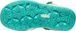 MOXIE SANDAL CHILDREN, bright aqua/bright marigold