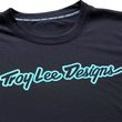 SKYLINE RIDE TEE SIGNATURE BLACK / REAL TEAL