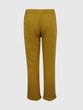 877293-01 Dětské kalhoty s pružným pasem Žlutá