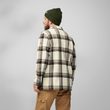 Singi Flannel Overshirt M Dark Navy-Wood Brown