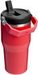 IceFlow™ Flip Straw 2.0 Tumbler 600 ml Chili Black