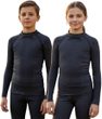 Essential long sleeve junior, anthracite