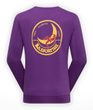 Climbing on the Moon Sweatshirt M Viola/Giallo