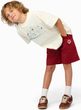 Crag Climbing Shorts Midi Kids dark mammut red