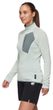 Aenergy Light ML Half Zip Pull Women silver sage-strata