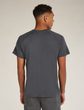 M Mer 200 Waffle Elevation SS Tee OBSIDIAN