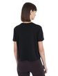 W Mer 150 Tech Lite III SS Crop Tee BLACK