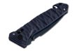 CAC S200 FRENCH BLUE BLADE Textured G10 Blue Handle -Pouch - Fork Pointed Tip