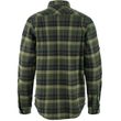 Singi Heavy Flannel Shirt M Black-Deep Forest
