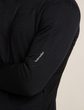 Men Mer  300 RealFleece Descend LS Zip BLACK