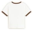 W CENTER CHEST RINGER TEE EGRET