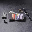 RFiD Compact Wallet Recycled grey