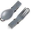Tekk Folding Cutlery Set; grey