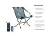 Moonlite Reclining Camp Chair Lagoon