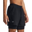 LAUNCH 5'' 2in1 SHORT, Black / Black / Reflective