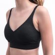 MERINO CORDURA dámská podprsenka s vycpávkami černá