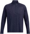 UA Tech Textured 1/2 Zip-BLU