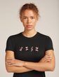 Women Mer 150 Tech Lite SS Tee Snow Day BLACK