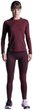 XCEED RUN SHIRT LS WMN Oxide Red/X Black