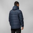 Expedition Pack Down Hoodie M Flame Orange-UN Blue