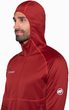 Crag ML Hooded Jacket Men dark mammut red