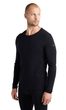 MEN 260 TECH LS CREWE, BLACK