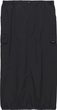 Riley Parachute Cargo Skirt Black