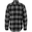 Övik Heavy Flannel Shirt M Black-Grey