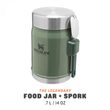 Legendary Classic Food Jar 400 ml zelená