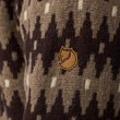 Övik Jacquard Knit M Suede Brown-Black Oak