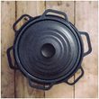 Cast iron casserole 20 cm 3 ltr. with shelf LE PIGNATTE, for induction