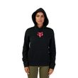W Fox Head Fleece Po, Black/Pink