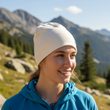 Breeze Plus Merino 200 Beanie, White