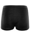 WarmWool Boxer shorts, Jet Black, Woman