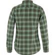 Övik Flannel Shirt W, Deep Forest-Patina Green