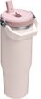 IceFlow™ Flip Straw 2.0 Tumbler 890 ml Rose Quartz
