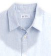 887952-01 Košile z lněné směsi Standard Fit Modrá