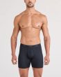 QUEST QUICK-DRY MESH BOXER BRIEF FLY black