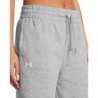 Rival Flc Straight Pant, Mod Gray Light Heather / White