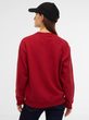 554936-22 Mikina s logem Červená