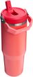 IceFlow™ Flip Straw 2.0 Tumbler 890 ml Hot Coral