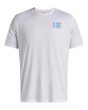 UA TRIPLE STACK LC LOGO SS-WHT
