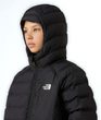 B REVERSIBLE PERRITO HOODED JACKET, TNF BLACK/SMOKED PEARL