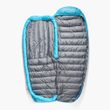 Trek -1C Down Sleeping Bag Regular, Snorkel Blue