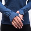 MERINO BOLD dámské triko dl.rukáv cool blue