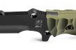 MARAUDEUR G10 ARMY GREEN HANDLE / SMOOTH BLADE + KYDEX SHEATH SMOOTH